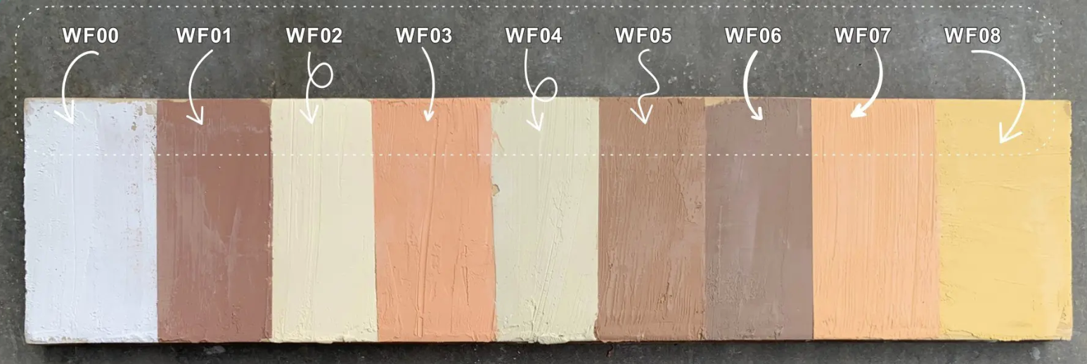 Koro Wood Filler Colors