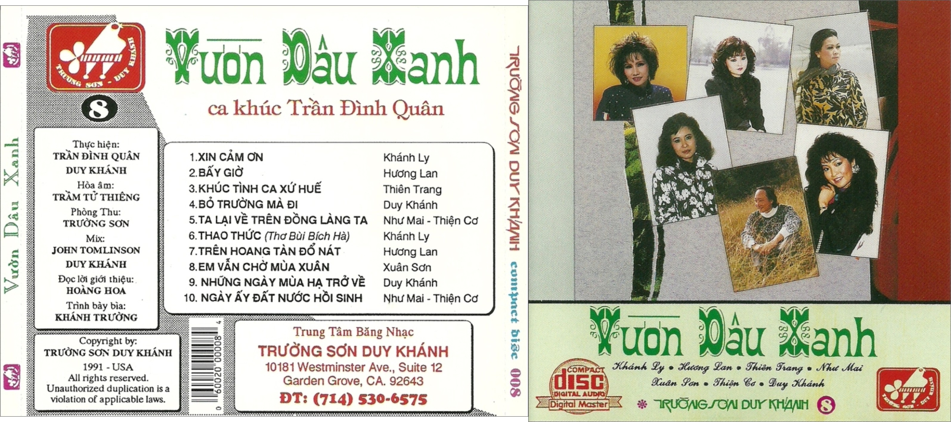 Vườn dâu xanh