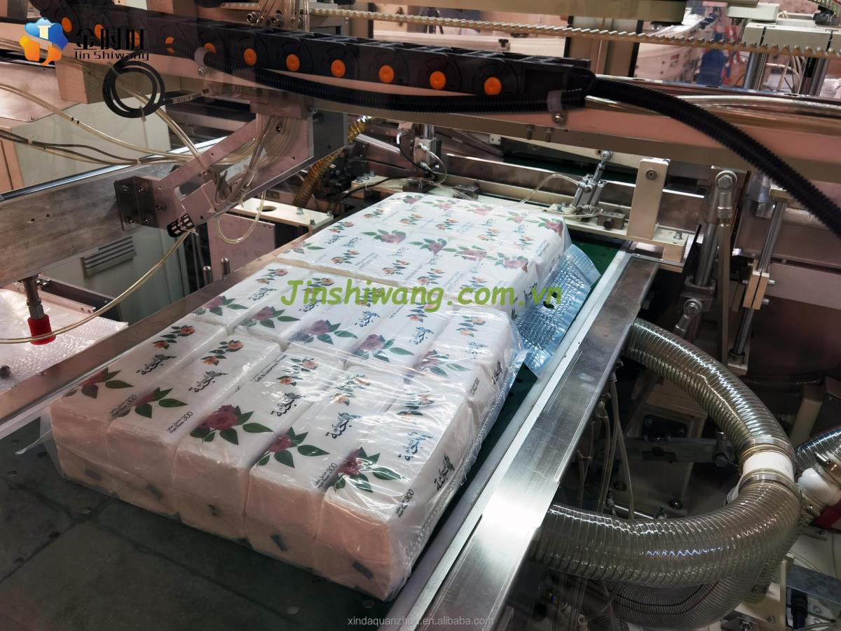 Dây truyền sản xuất giấy rút lụa
