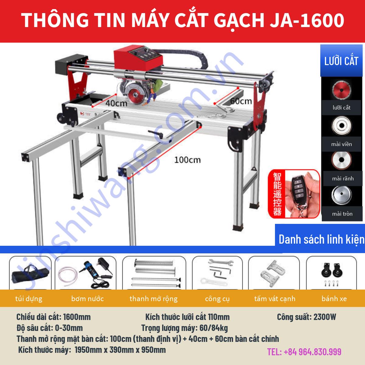 Máy cắt gạch đa năng JA-06