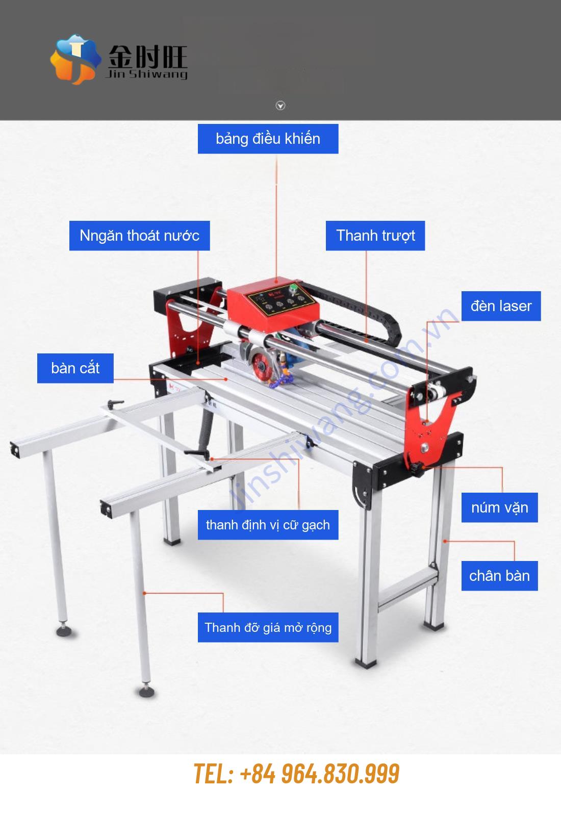 Máy cắt gạch đa năng JA-06