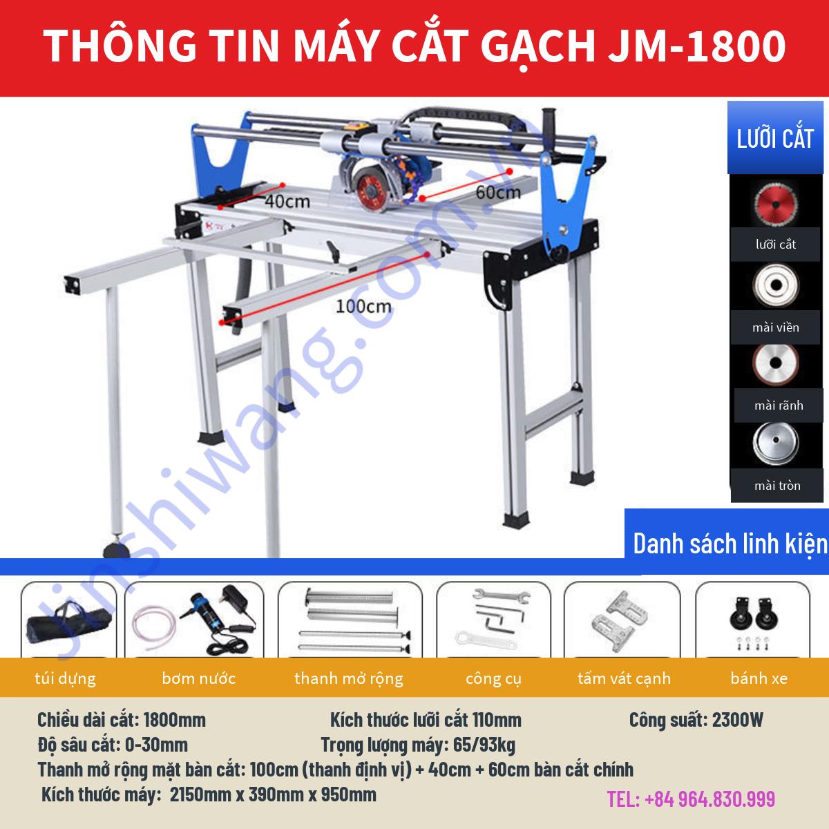Máy cắt gạch đa năng JM-06