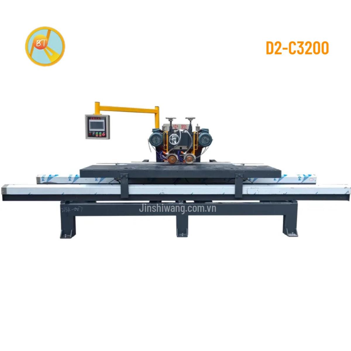 Máy cắt đá, cắt gạch CNC đảy tay Baotao khổ 3m2 D2-C3200