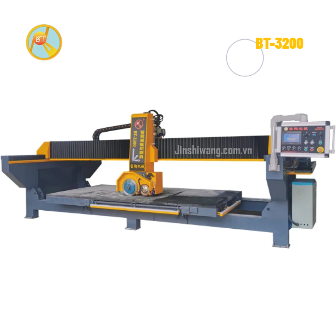 Máy Cắt Cầu Đá CNC 2 Lưỡi  Cắt Tự Động BAOTAO BT-3200