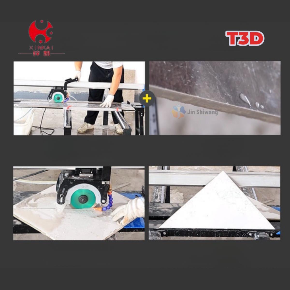 Máy Cắt Gạch XINKAI T3D - Khổ 1m6 2800W | Cắt Thẳng & Vát Cạnh