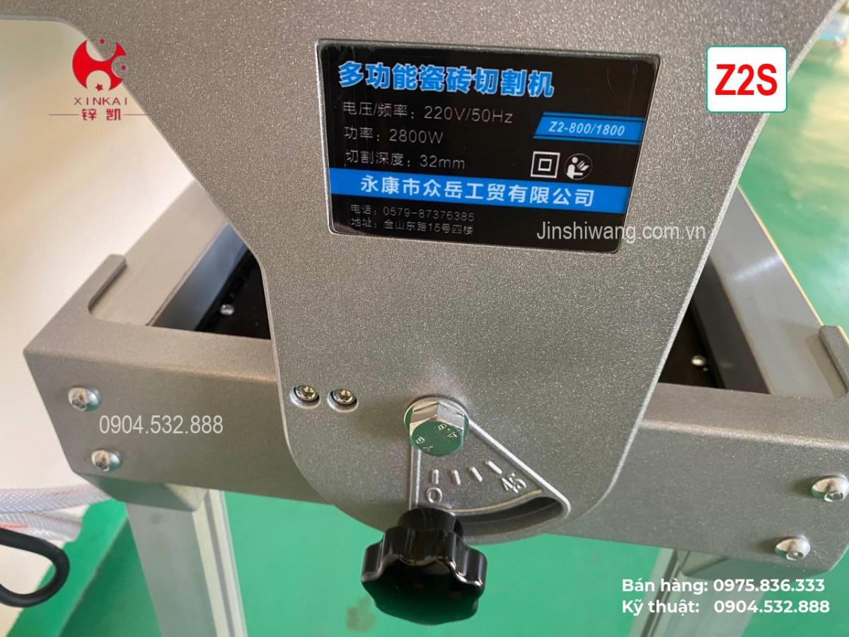 Máy cắt gạch XINKAI Z2S khổ 1m