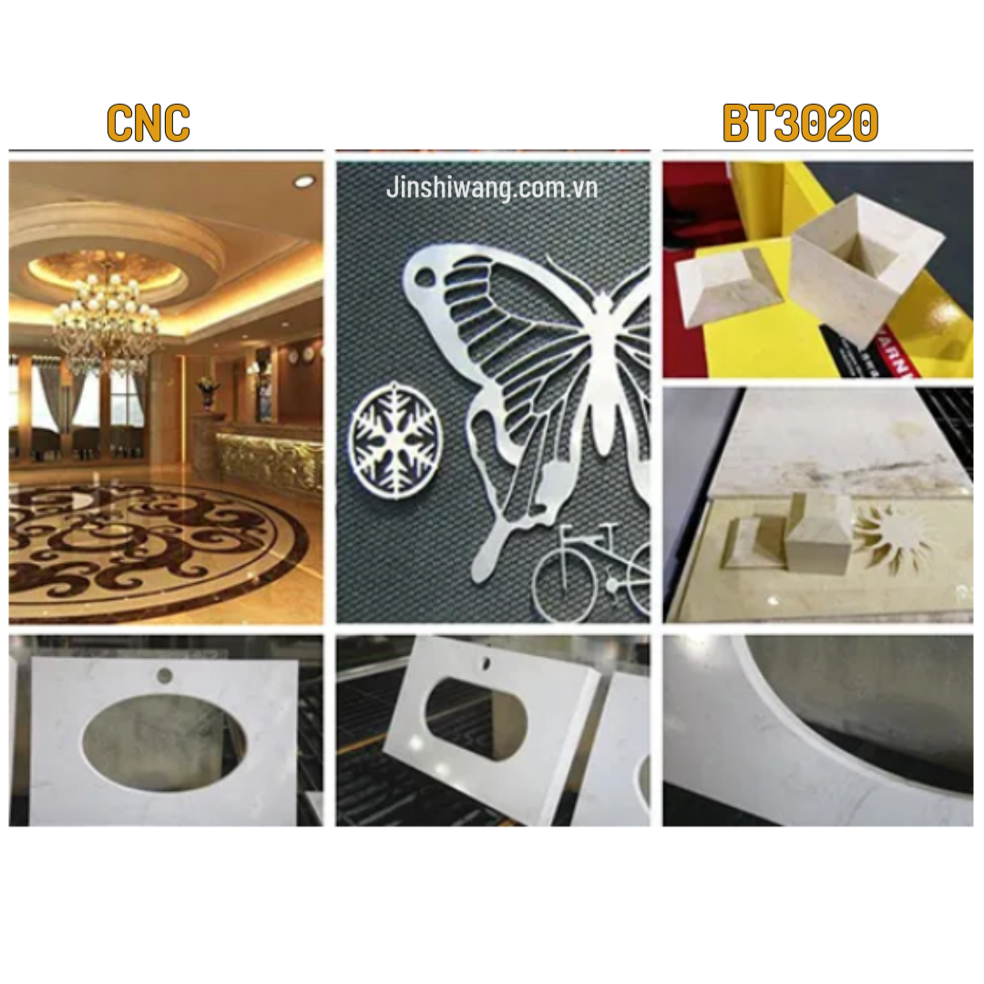 Máy Cắt Gạch, Cắt Đá Tia Nước CNC3020