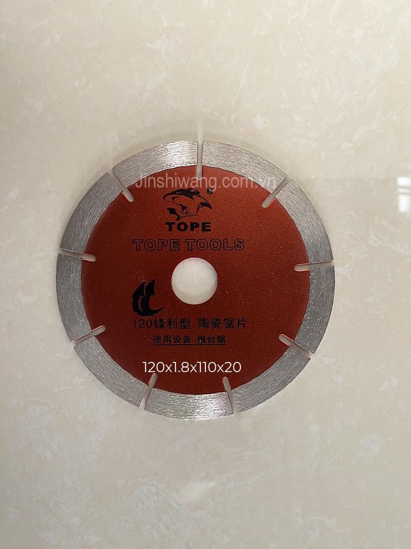 Lưỡi Cắt Gạch TOPE D120 Màu Đỏ