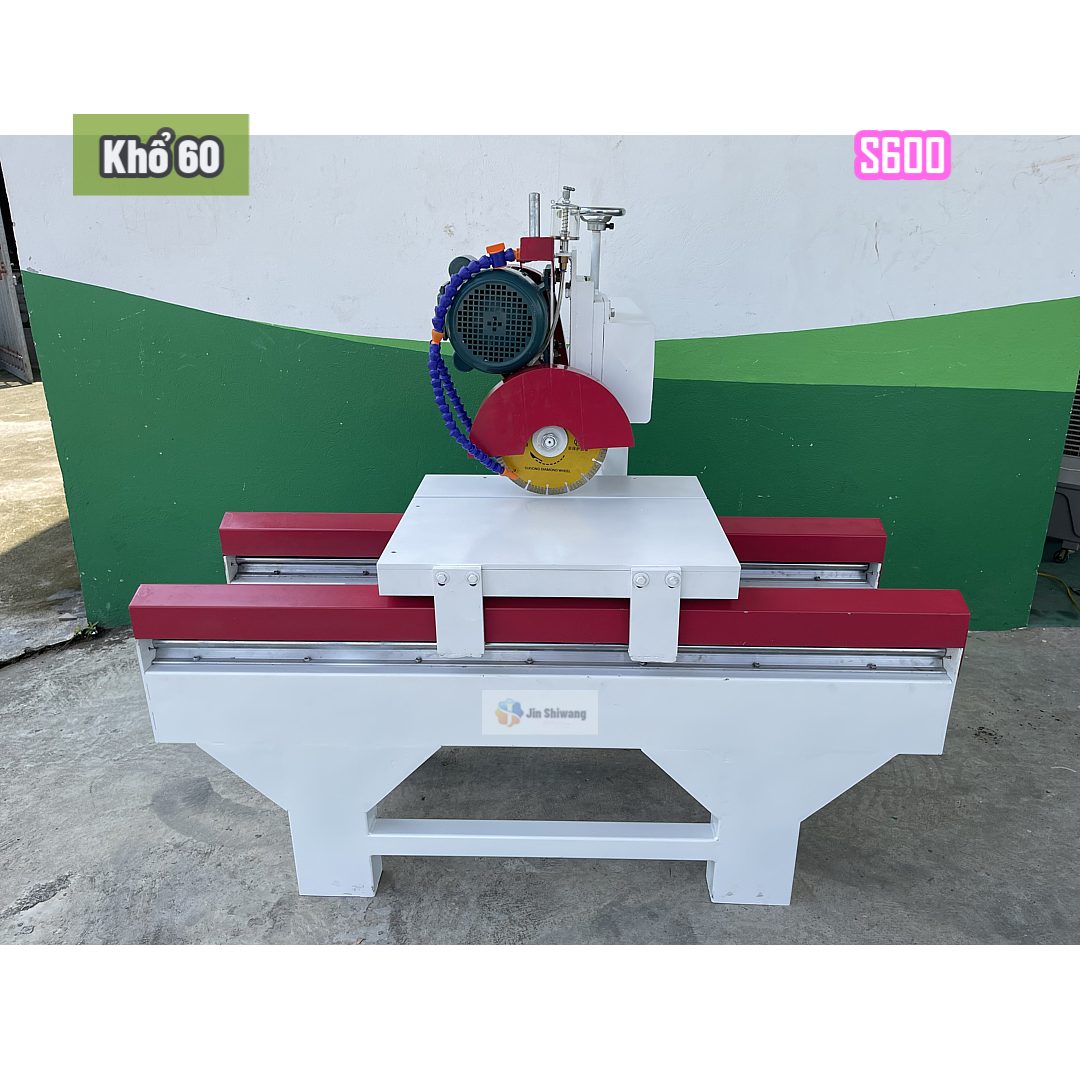 Máy Cắt Gạch, Cắt Đá Bàn Đẩy Khổ 60 Công Suất 3.0KW