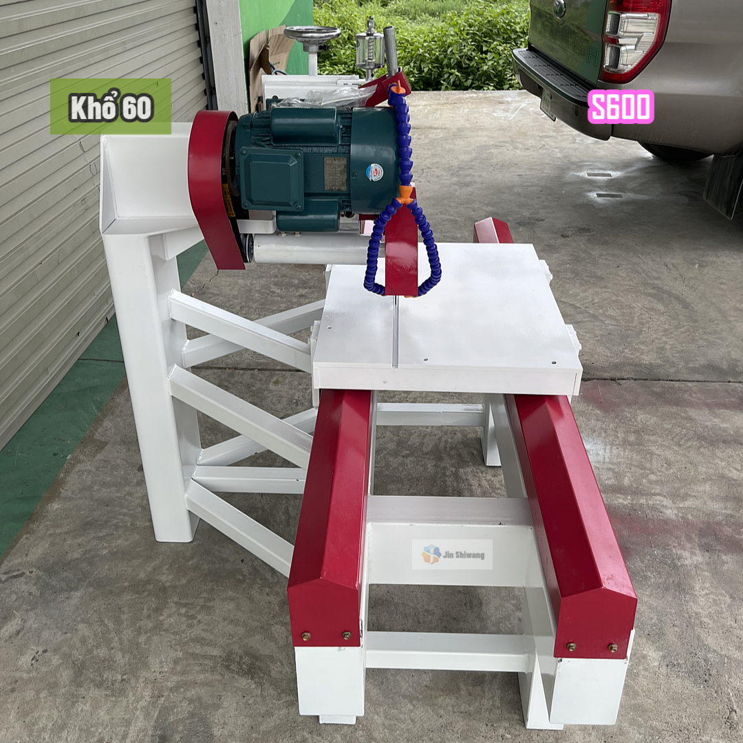 Máy Cắt Gạch, Cắt Đá Bàn Đẩy Khổ 60 Công Suất 3.0KW