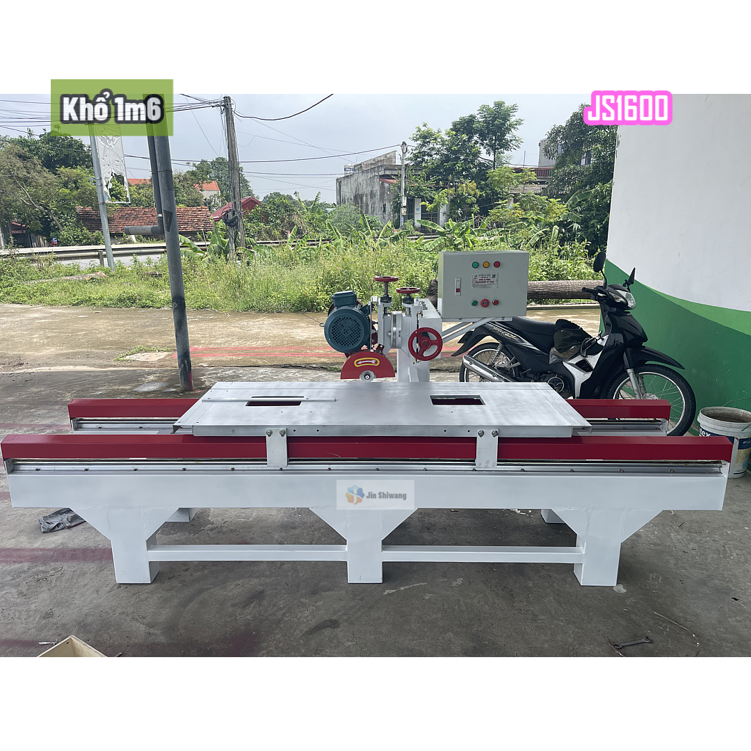 Máy Cắt Gạch Đẩy Bàn Khổ 1m6 Công Suất 4.0KW JS1600