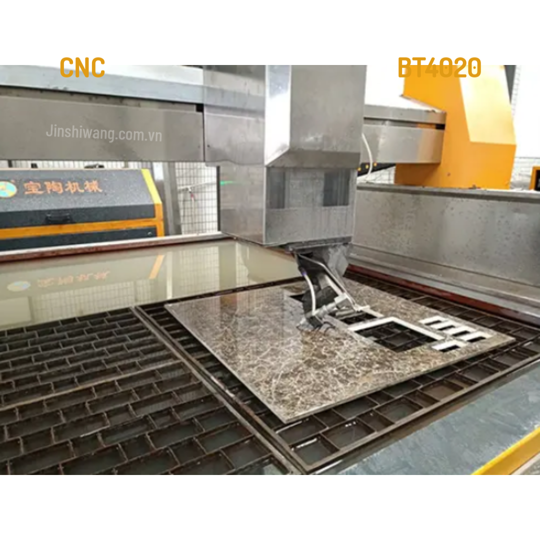 Máy cắt đá, cắt gạch tia nước CNC 4020 5 trục
