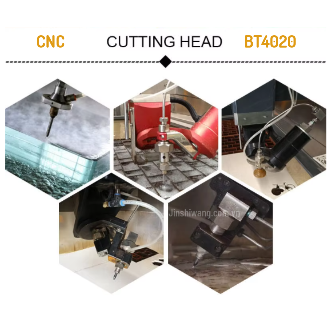 Máy cắt đá, cắt gạch tia nước CNC 4020 5 trục