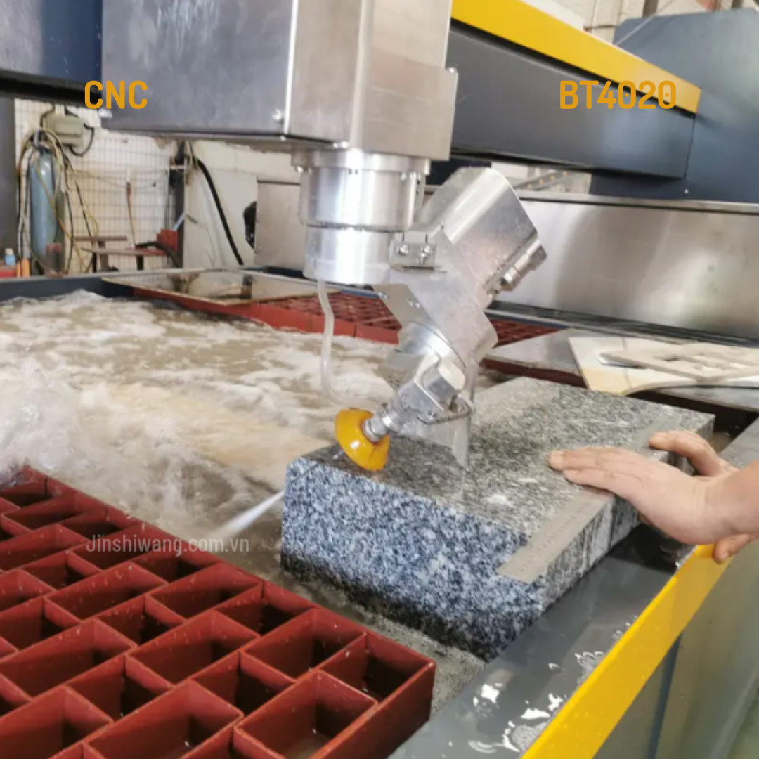 Máy cắt đá, cắt gạch tia nước CNC 4020 5 trục