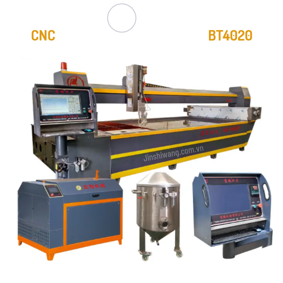 Máy cắt đá, cắt gạch tia nước CNC 4020 5 trục