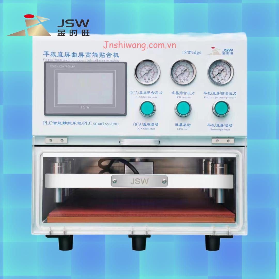 Máy Ép Kính Điện Thoại JSW 18 Edge Phiên Bản 2026