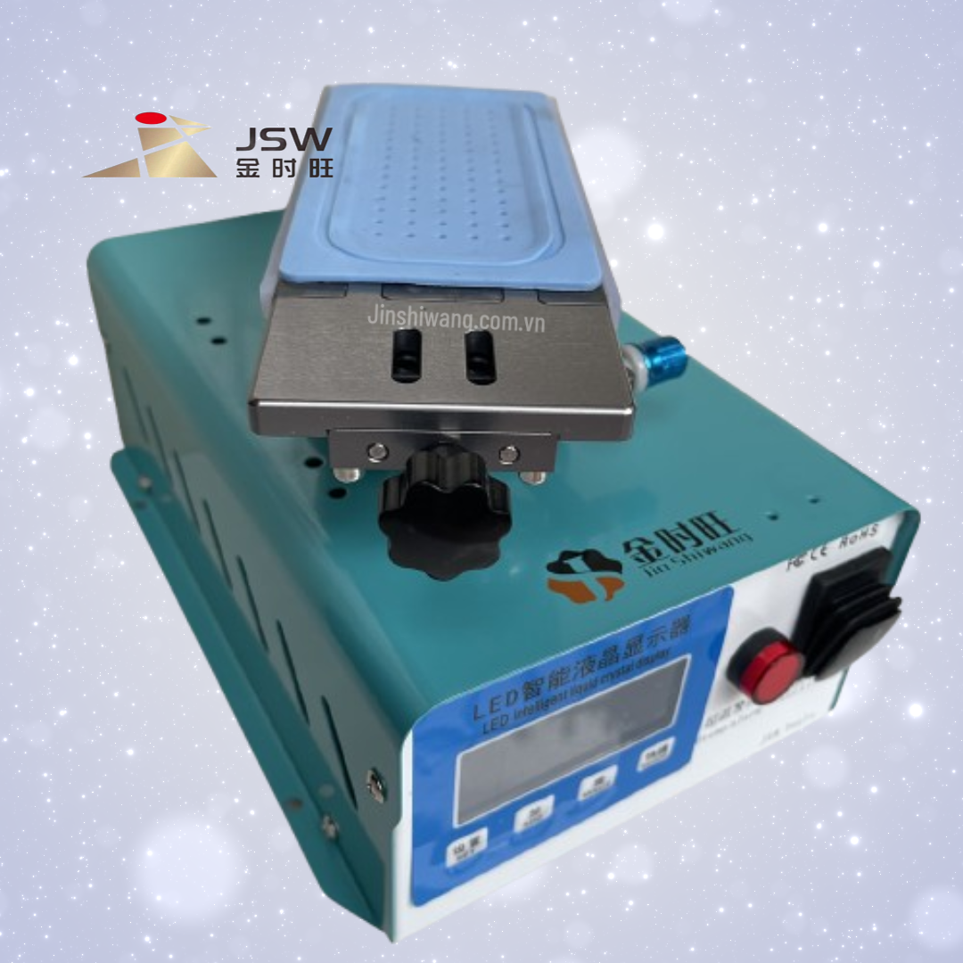 Máy cắt kính màn hình điện thoại nguyên cây xoay 360 độ JSW