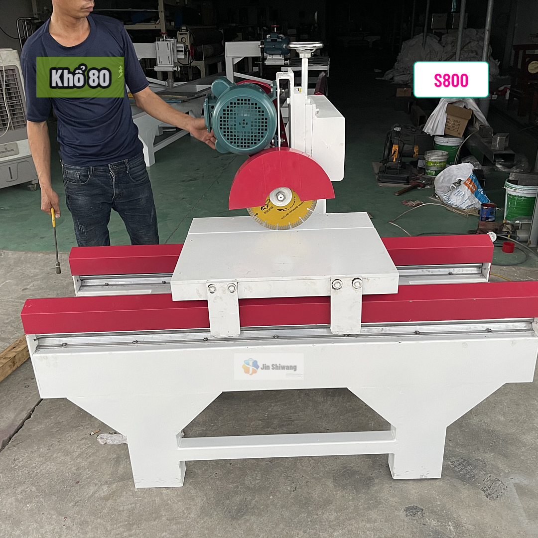 Máy cắt gạch, máy cắt đá khổ 80 điện 220V/380V công suất 3.0KW