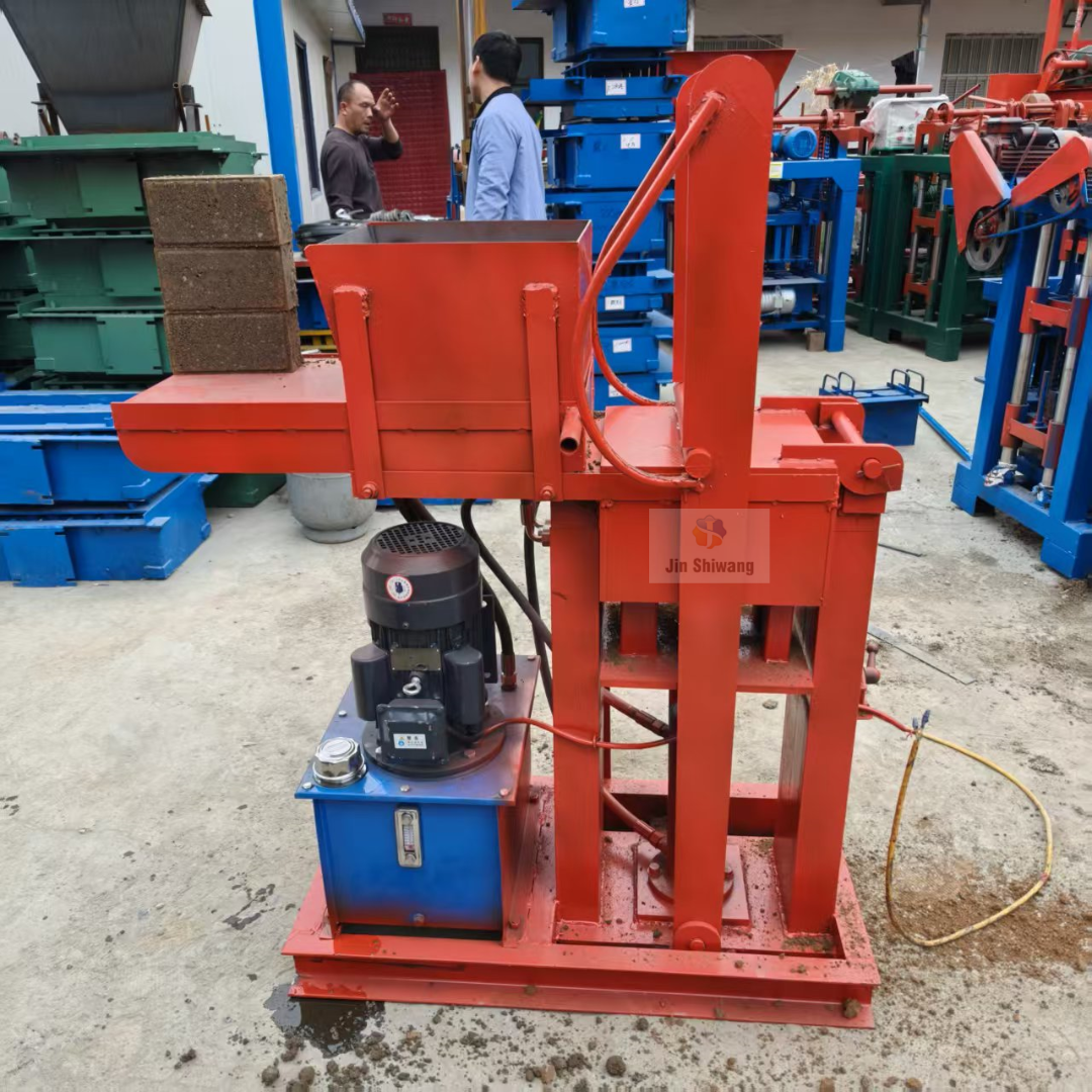 Máy Ép Gạch Block Không Nung Thủy Lực Bán Tự Động