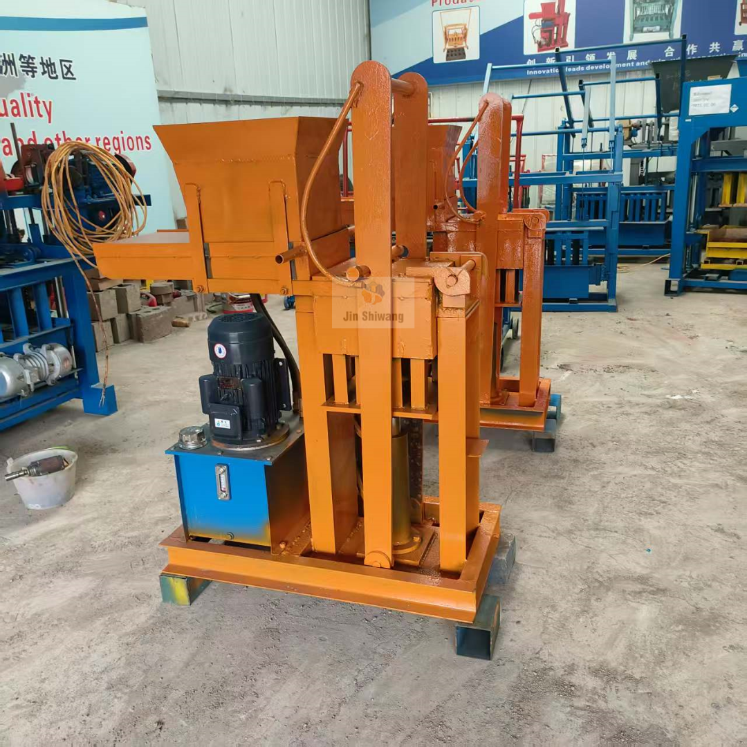 Máy Ép Gạch Block Không Nung Thủy Lực Bán Tự Động