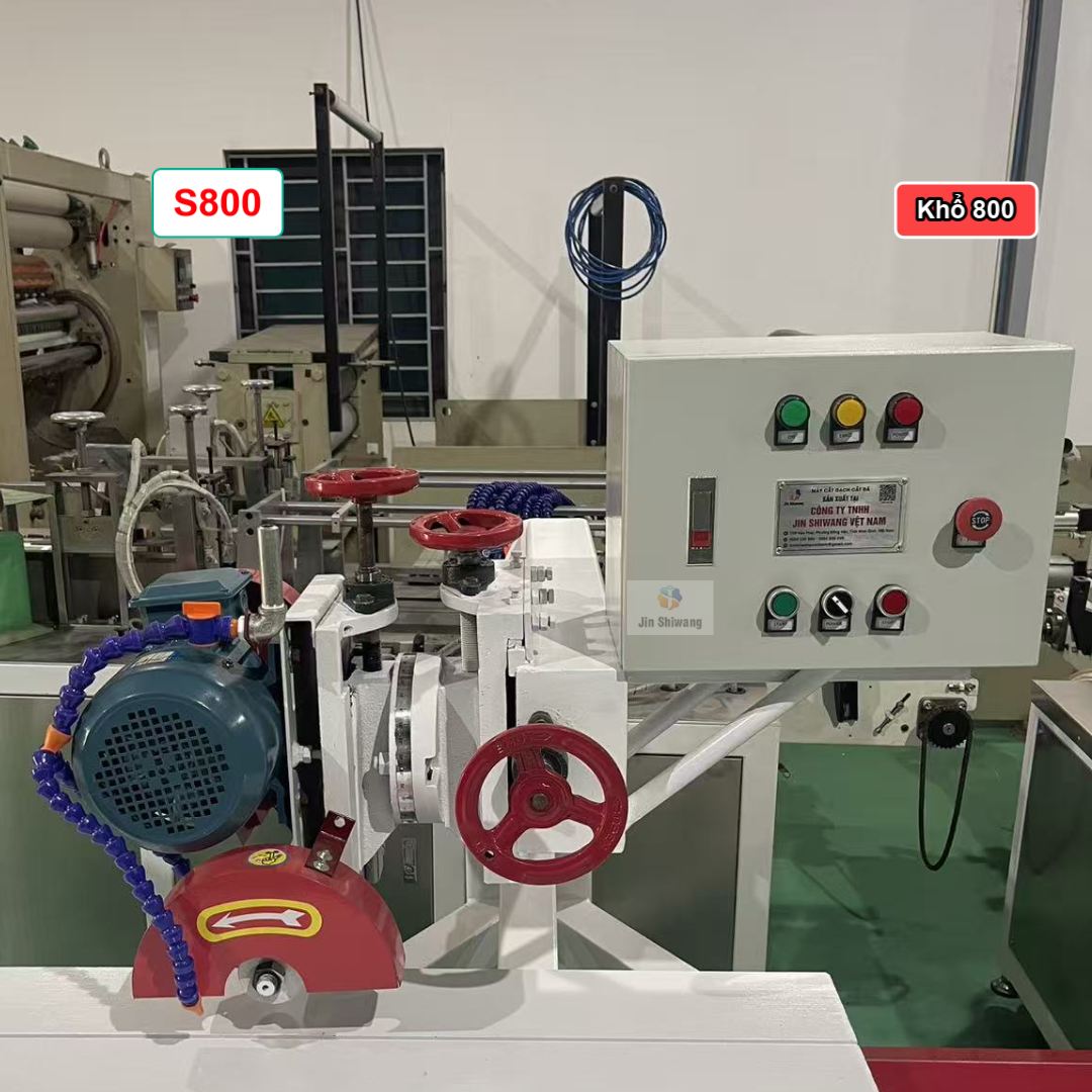 Máy cắt gạch cắt đá khổ 80 đặt cố định S800 điện 1 pha 220V, 3 pha tùy chọn công suất 4HP