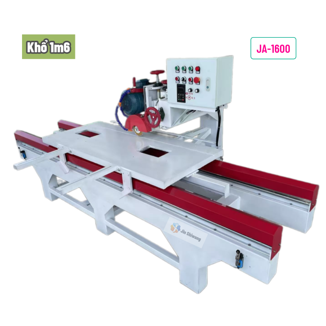 Máy cắt gạch cắt đá tự động khổ 1m6 JA-1600 phiên bản mới 2026.