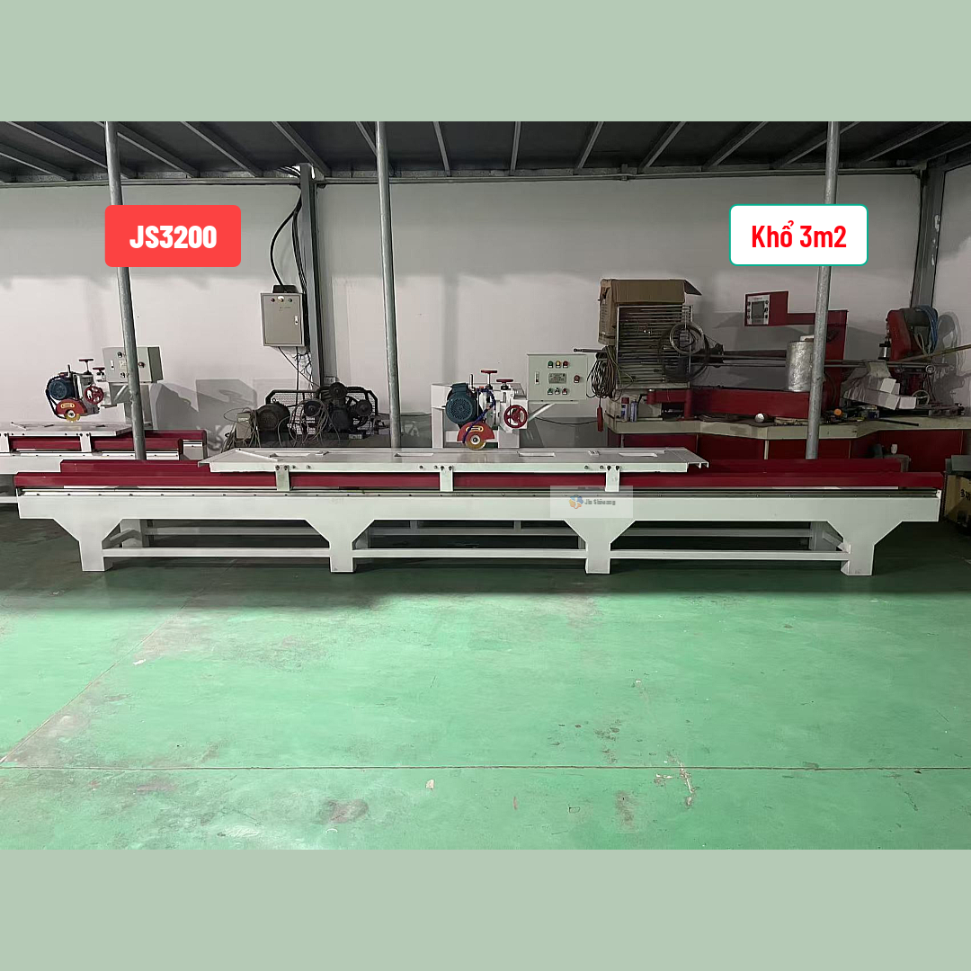 Máy cắt gạch cắt đá khổ 3m2 JS3200 bản mới 2026