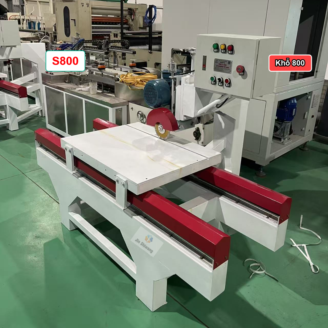 Máy cắt gạch cắt đá công nghiệp bàn đẩy S800 khổ 80