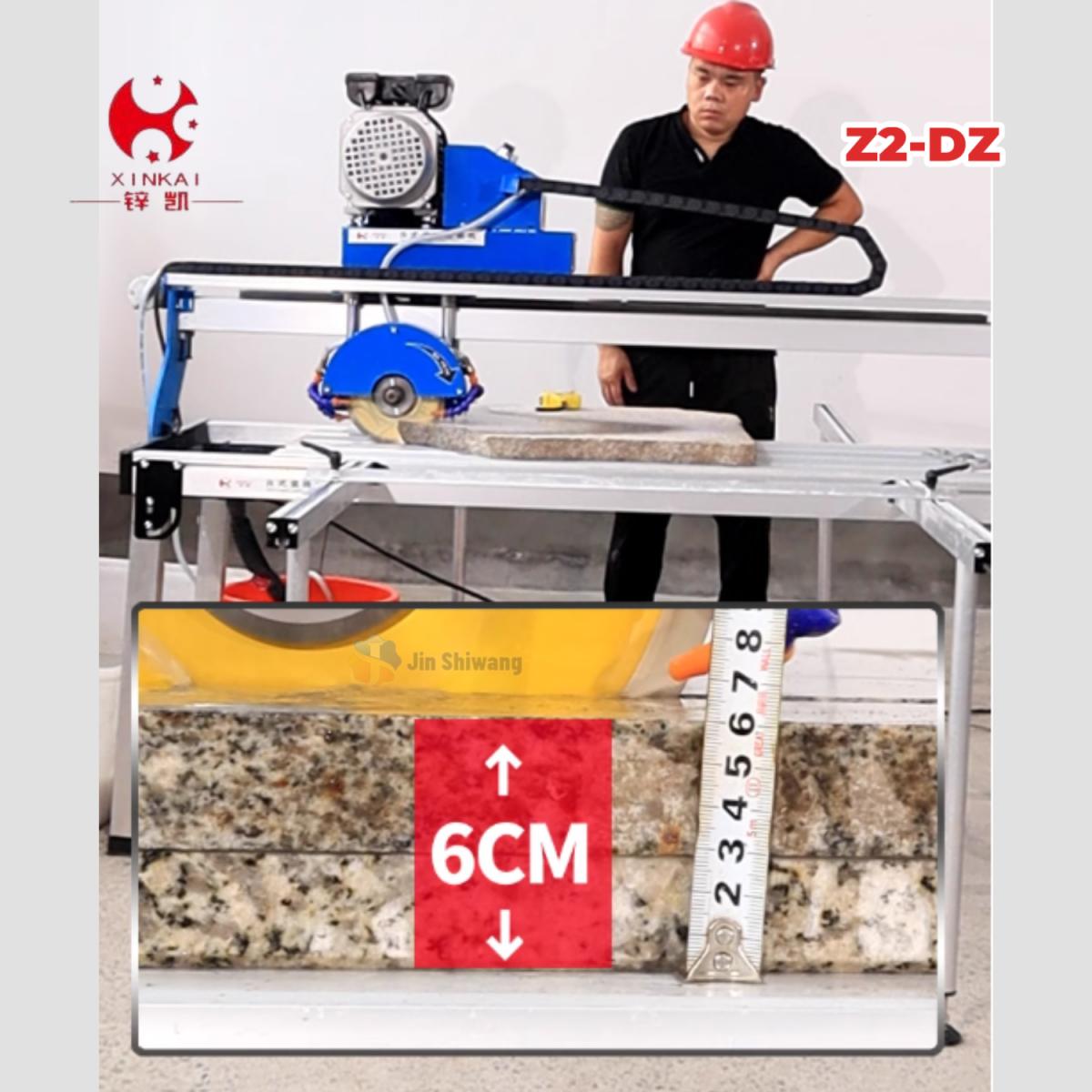 Máy cắt gạch cắt đá bán tự động Xinkai Z2-DZ800 khổ 80 điện 220V – 380V