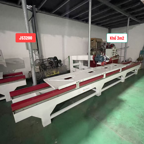 Máy cắt gạch cắt đá đảy bàn JS3200 khổ 3m2 (3200)mm điện 220V-380V.