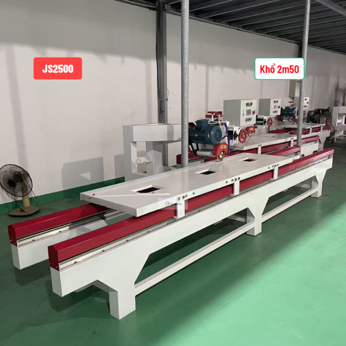 Máy cắt gạch cắt đá đảy bàn JS2500 khổ 2m5 (2500)mm điện 220V-380V.