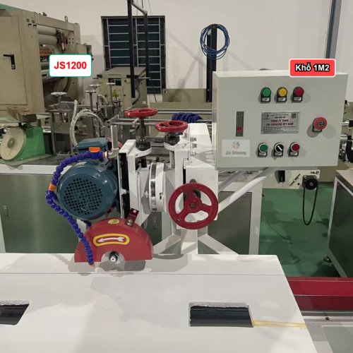 Máy cắt gạch cắt đá đảy bàn JS1200 khổ 1m2(1200)mm điện 220V-380V.