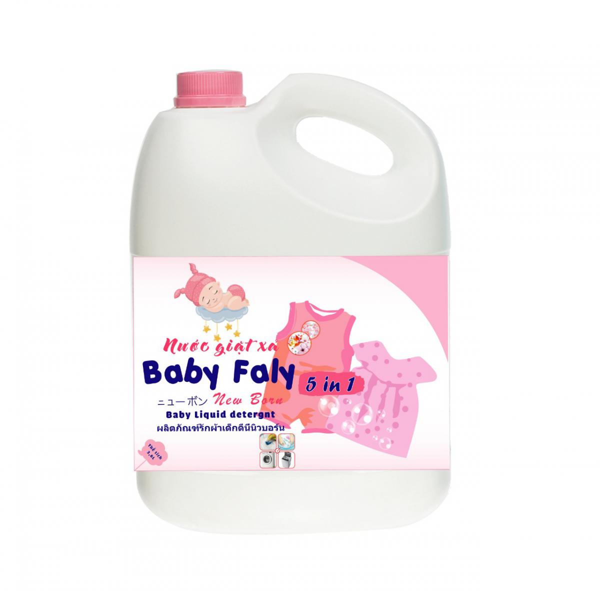Nước giặt xả Baby faly