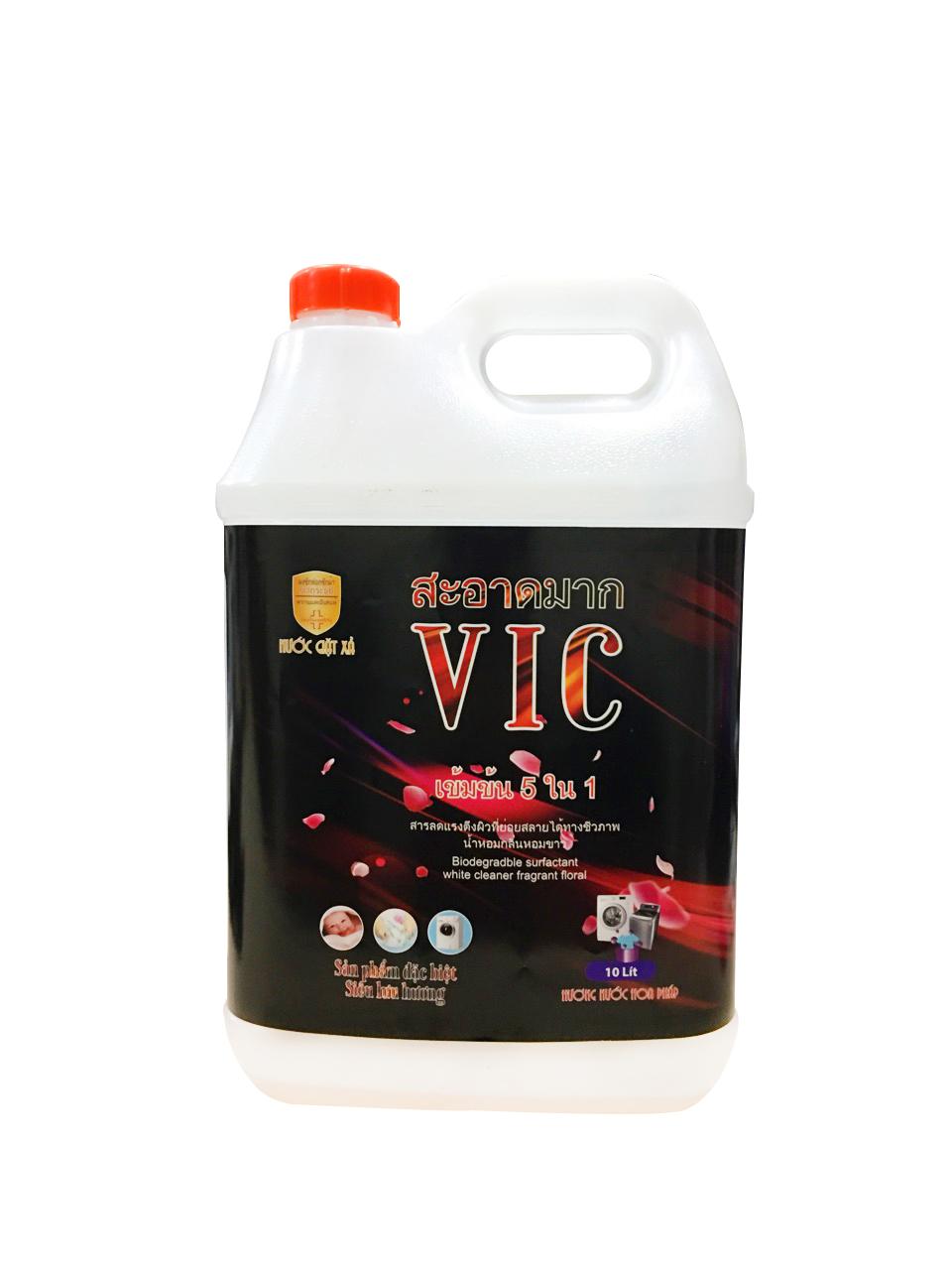 Nước giặt xả Vic