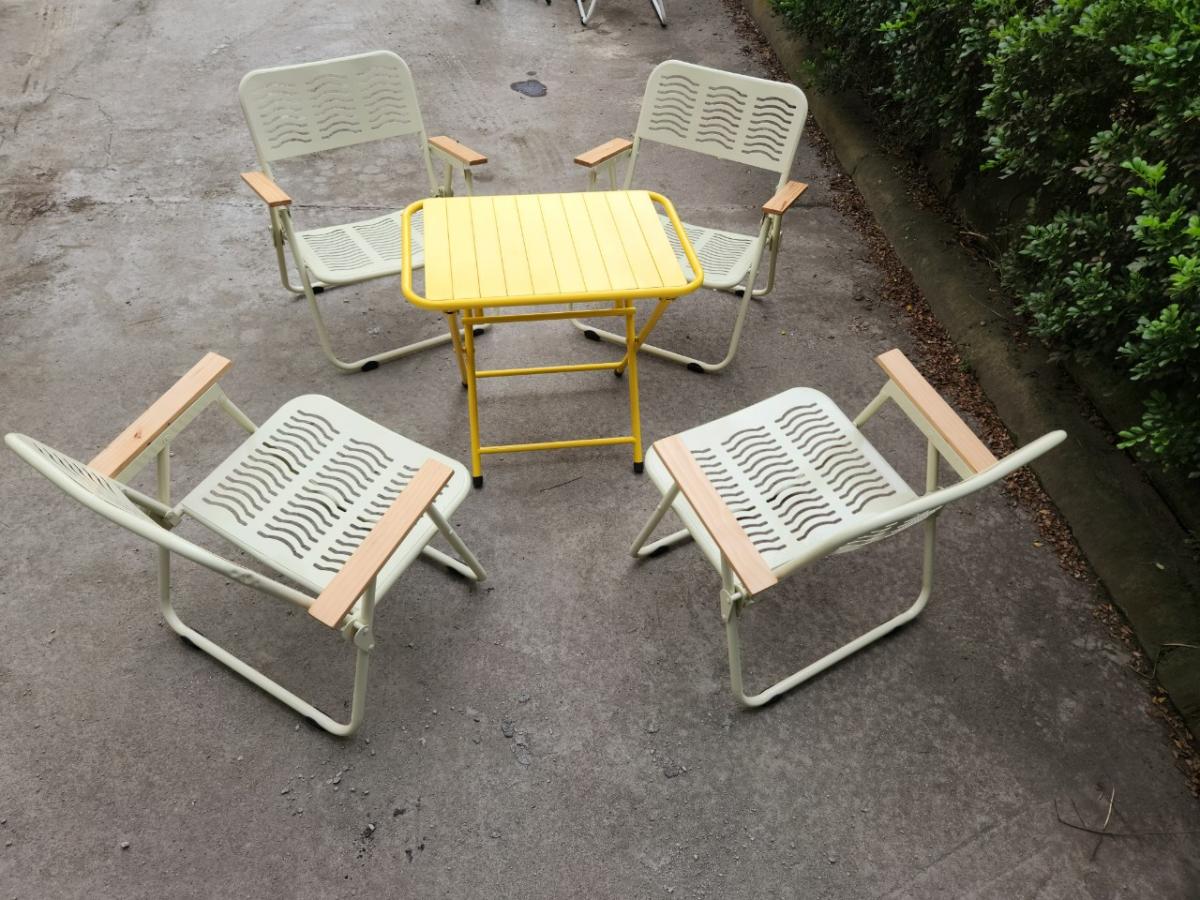 Bộ bàn ghế CNC tay gỗ