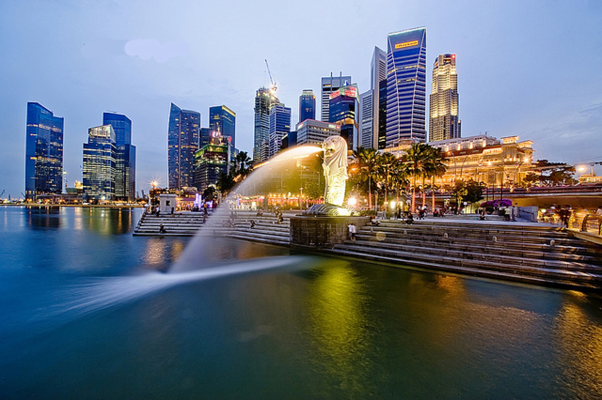 Merlion Park – Công Viên Sư Tử Biển