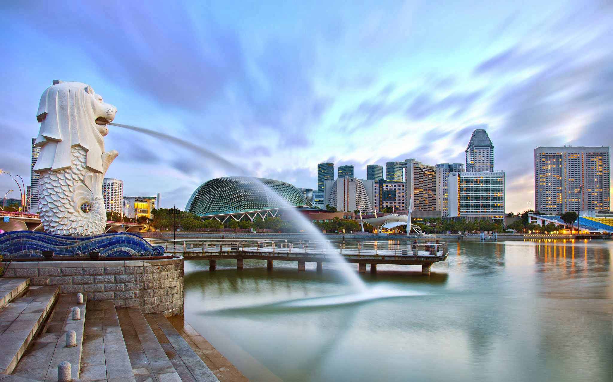 Merlion Park – Công Viên Sư Tử Biển