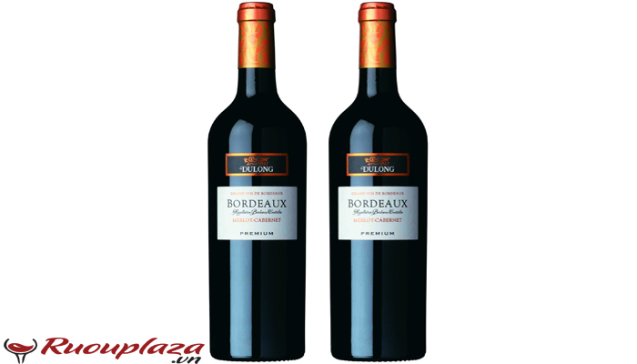 rượu vang pháp Bordeaux Merlot Cabernet Premium