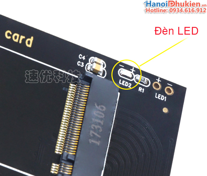 Bán card riser m2 pcie to pcie 4x rẻ nhất HN - 11