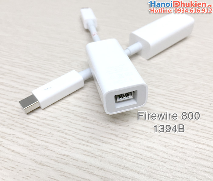 Adapter Apple Thunderbolt to firewire 800 1394B giá rẻ tại Hà Nội