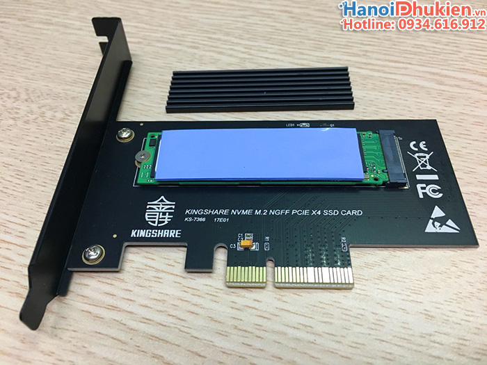 Bán tản nhiệt cho SSd M2 sata, m2 nvme gắn khe m2 laptop hay PC - 2