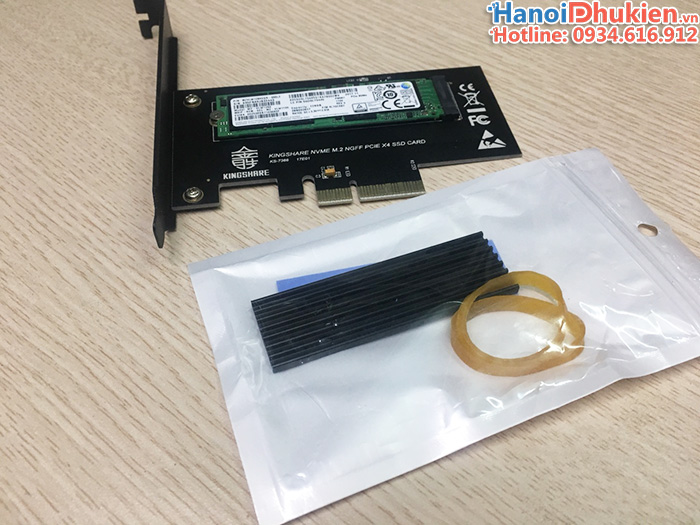 Bán tản nhiệt cho SSd M2 sata, m2 nvme gắn khe m2 laptop hay PC - 3