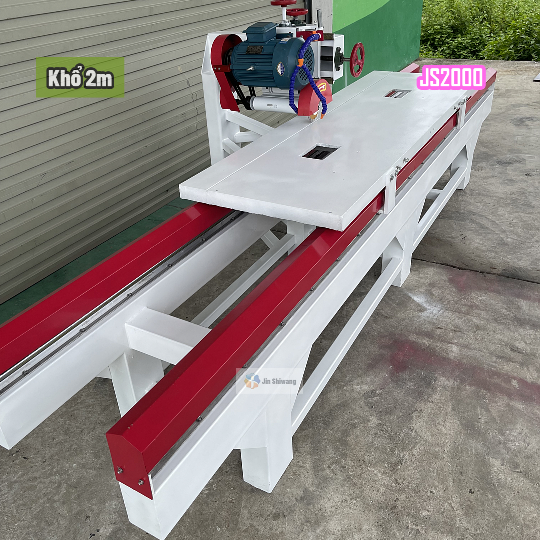 Máy Cắt Gạch, Cắt Đá Đẩy Bàn JS2000 4.0KW 3 Pha
