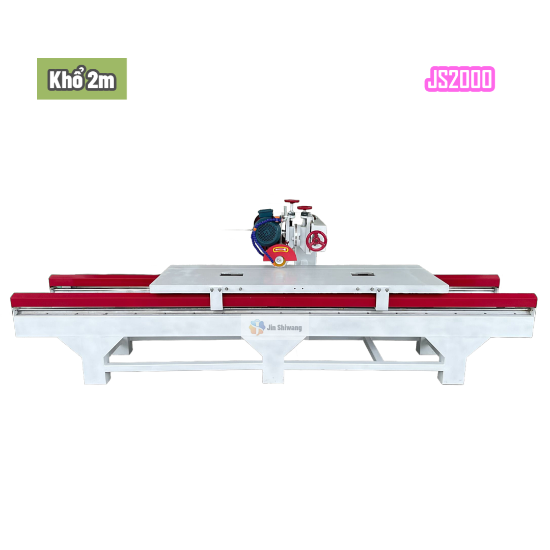 Máy Cắt Gạch, Cắt Đá Đẩy Bàn JS2000 4.0KW 3 Pha