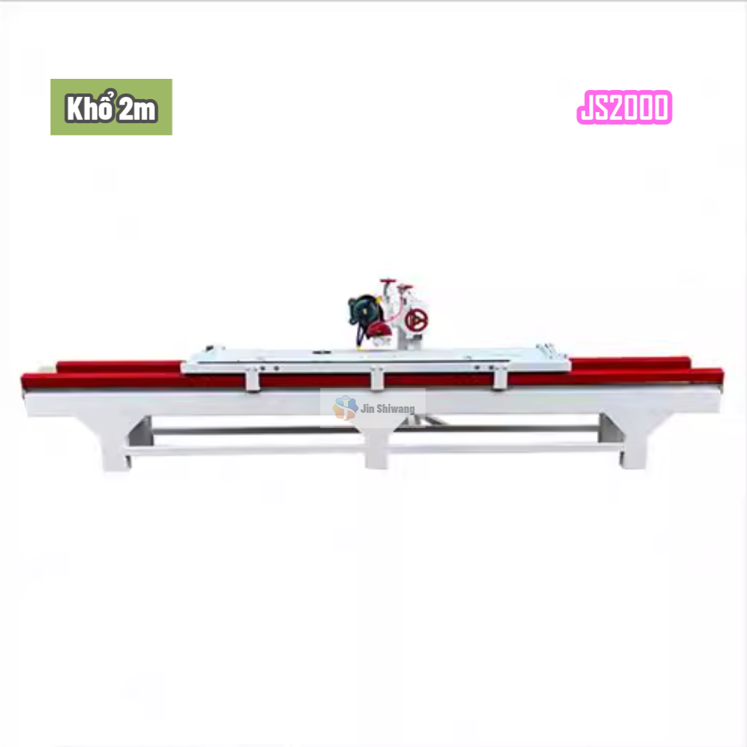 Máy Cắt Gạch, Cắt Đá Đẩy Bàn JS2000 4.0KW 3 Pha
