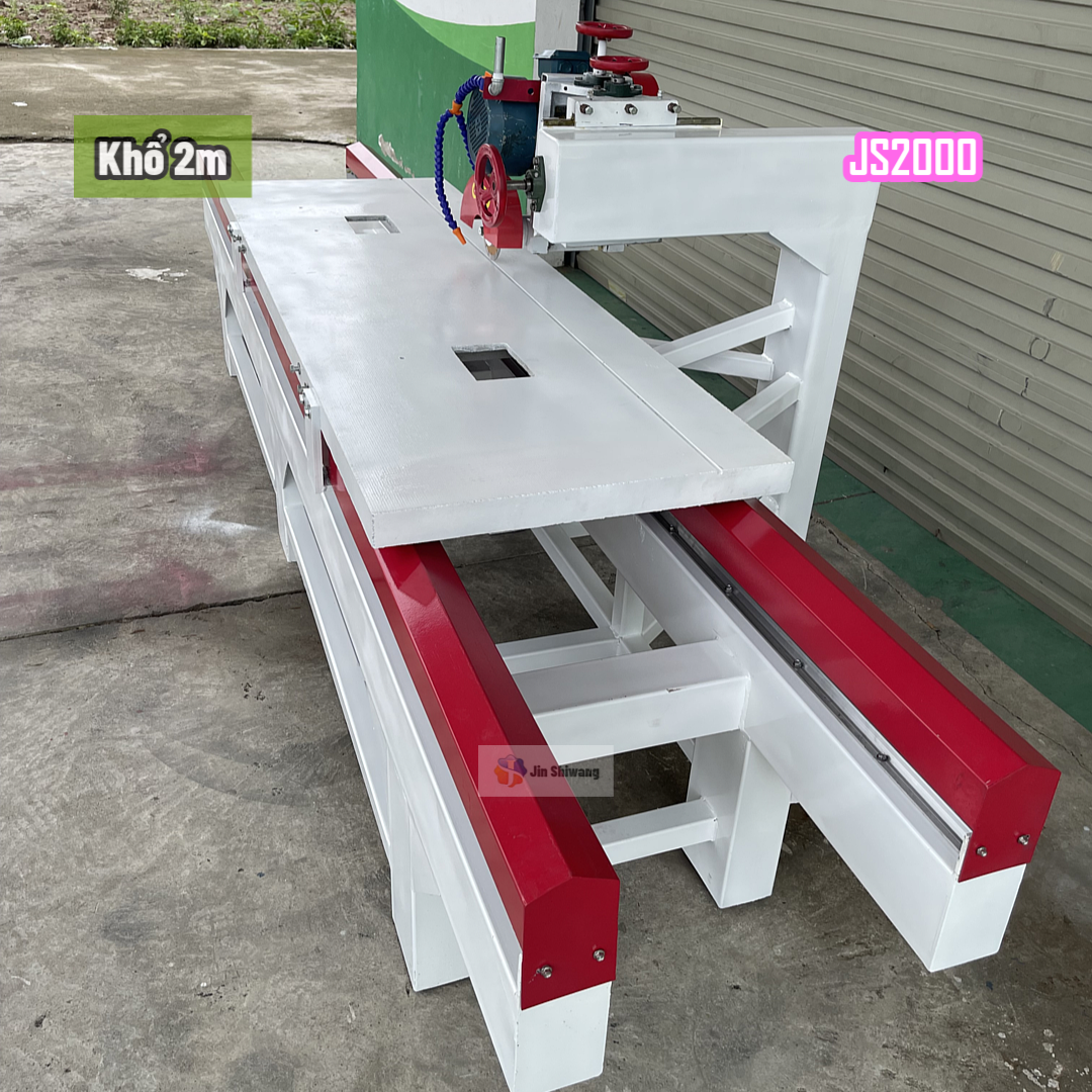 Máy Cắt Gạch, Cắt Đá Đẩy Bàn JS2000 4.0KW 3 Pha