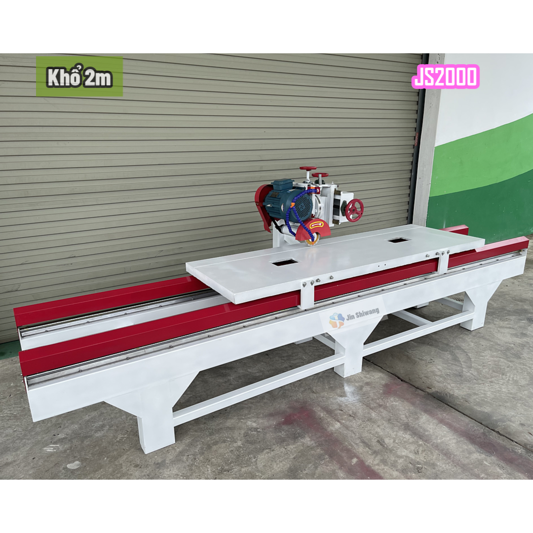 Máy Cắt Gạch, Cắt Đá Đẩy Bàn JS2000 4.0KW 3 Pha