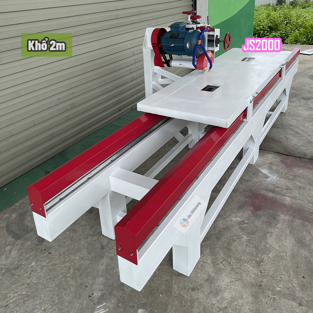 Máy Cắt Gạch, Cắt Đá Đẩy Bàn JS2000 4.0KW 3 Pha