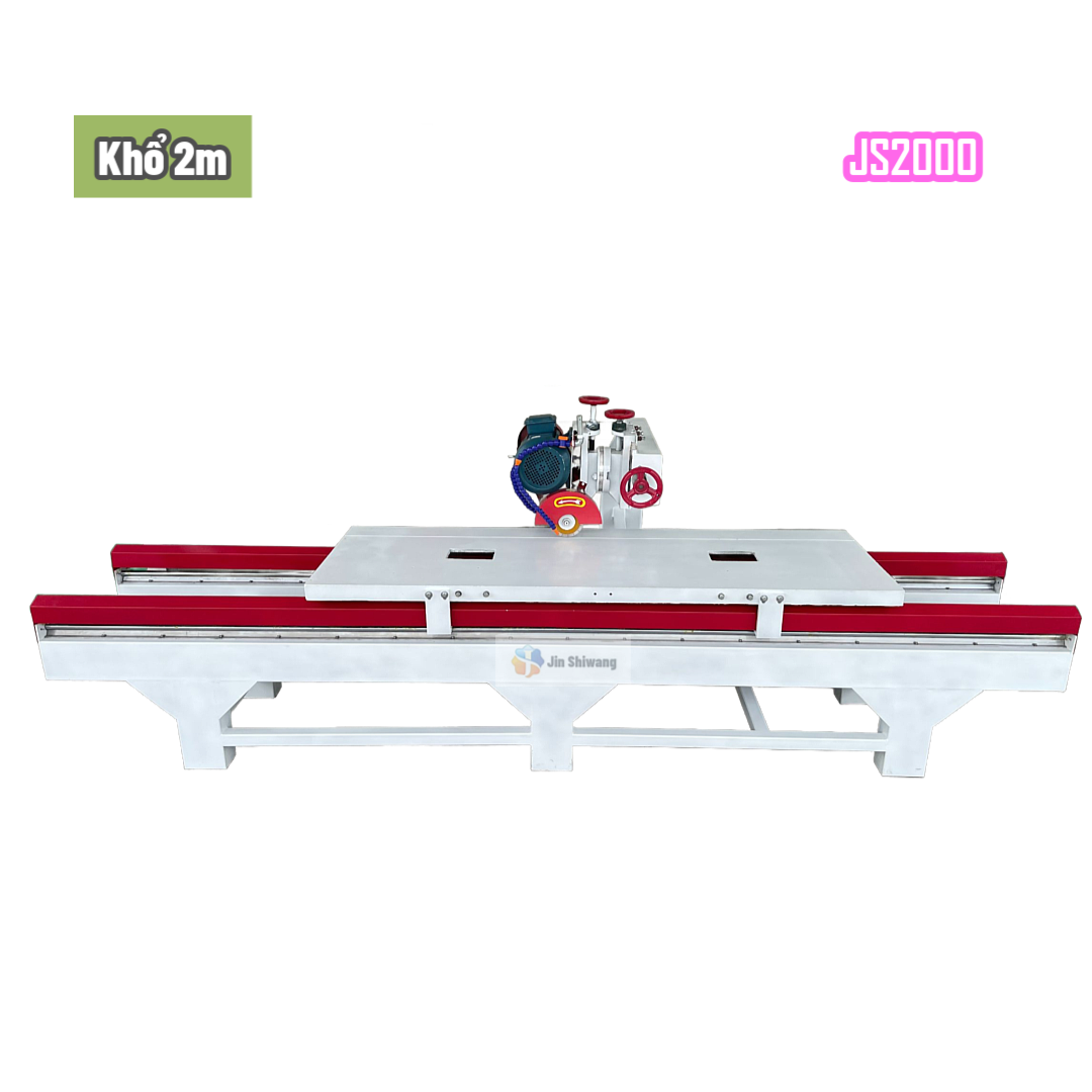 Máy Cắt Gạch, Cắt Đá Đẩy Bàn JS2000 4.0KW 3 Pha