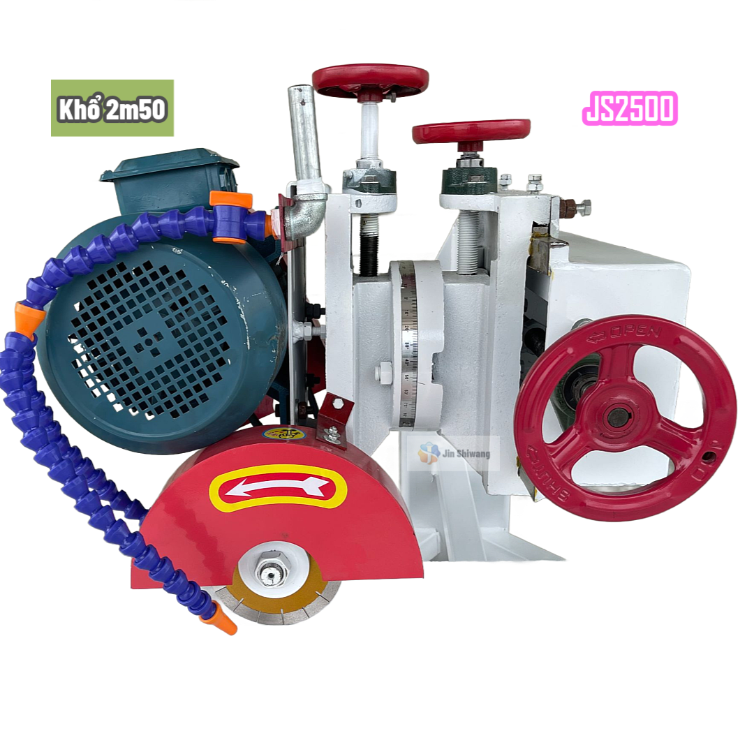 Máy cắt gạch, cắt đá khổ 2m50 điện 3 pha công suất 4.0KW 5.4HP